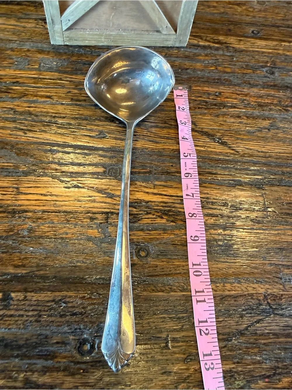 Silver Colored Plated Serving Ladle Classic Punch